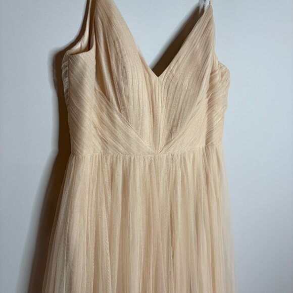 Revelry Penelope Tulle Dress in Champagne - Picture 3 of 6